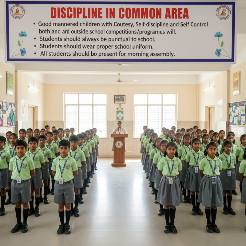 Discipline in Common Area